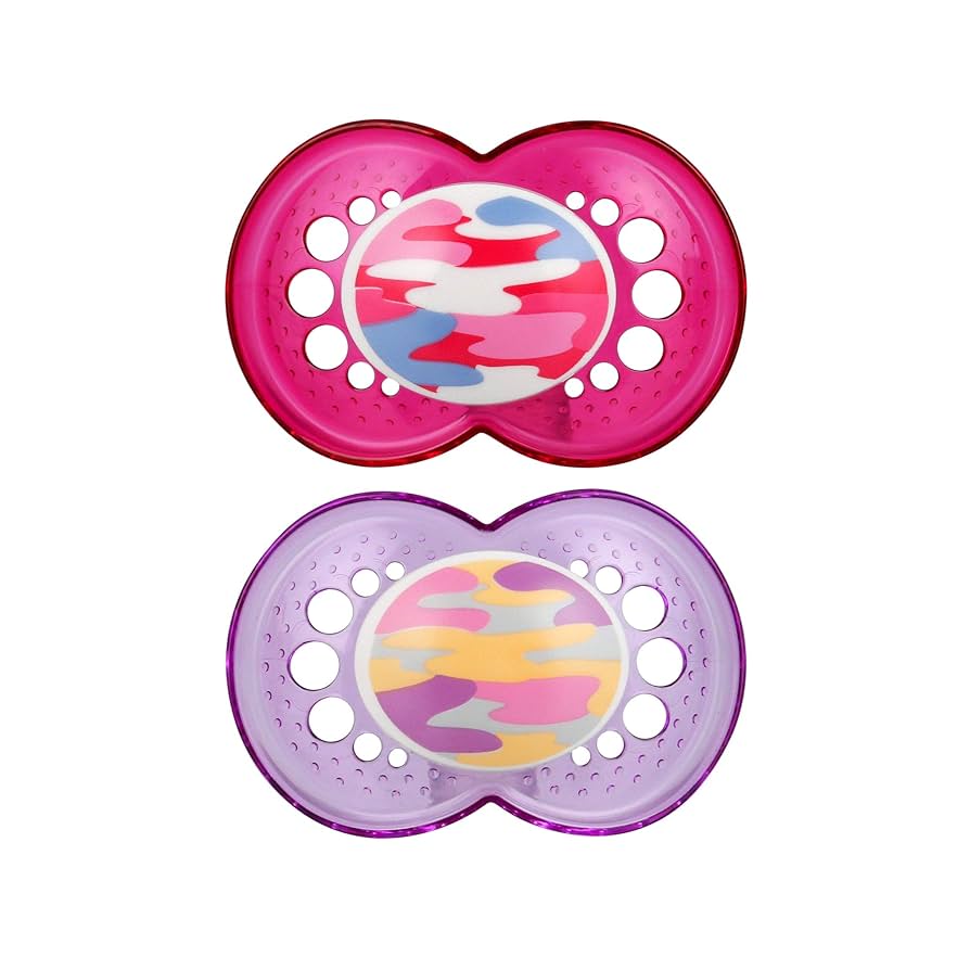 Amazon.com : MAM Original Baby Pacifier, Nipple Shape Helps